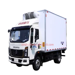 SINOTRUK HOWO T5 Commander Wide Cab Reefer Truck