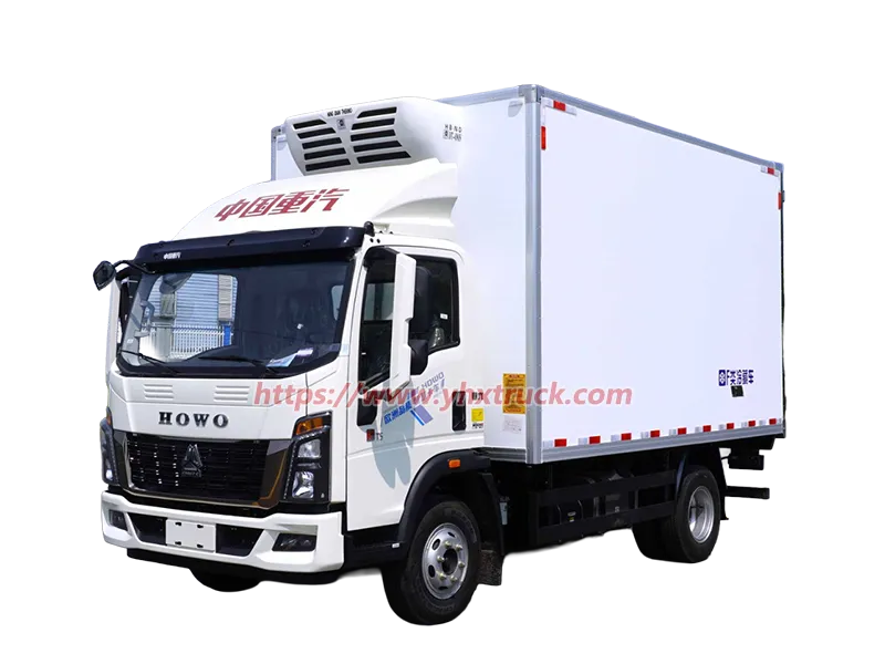 SINOTRUK HOWO T5 Commander Wide Cab Reefer Truck