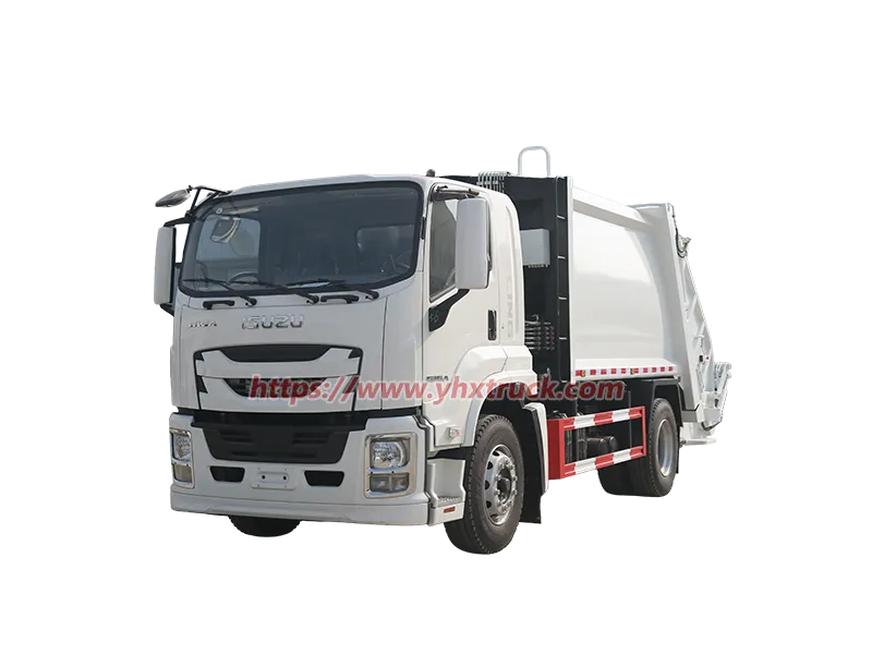 Heavy Duty ISUZU 12m&sup3; Waste Compactor Truck for City Cleaning