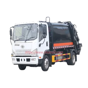 8 CBM Garbage Compactor Truck for Efficient Municipal Waste Collection