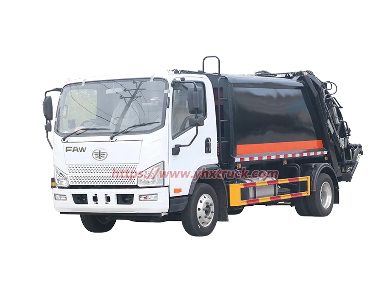 8 CBM Garbage Compactor Truck for Efficient Municipal Waste Collection