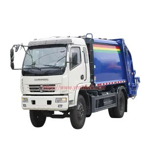 Dongfeng Dolica 8 Cubic Meter Compression Garbage Truck for Urban Waste Management