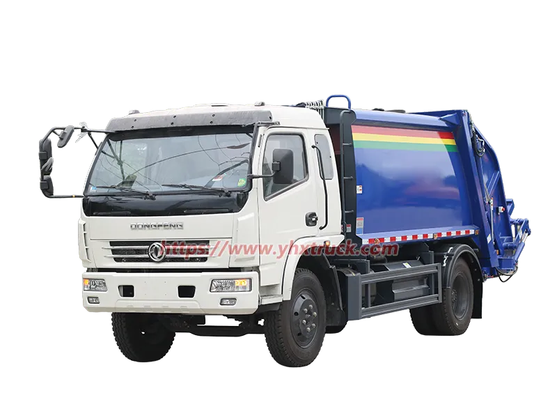 Dongfeng Dolica 8 Cubic Meter Compression Garbage Truck for Urban Waste Management