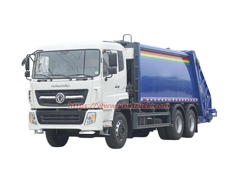 Dongfeng 20 CBM Hydraulic Garbage Compactor Truck for Urban Sanitation