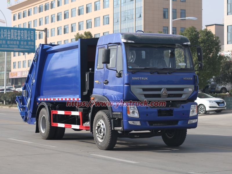 waste management truck