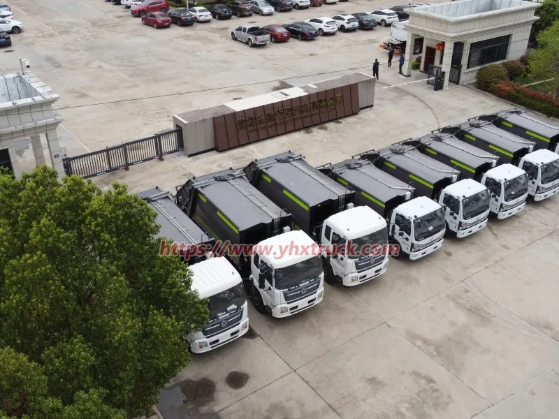 SHACMAN L3000 12m&sup3; Compactor Garbage Trucks Exported to Algeria