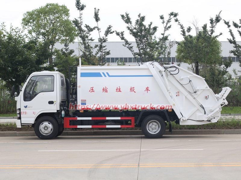 Rear Loading Garbage Truck