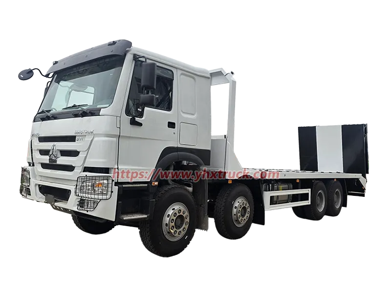 Sinotruk Howo 8&times;4 heavy-duty Flatbed Truck