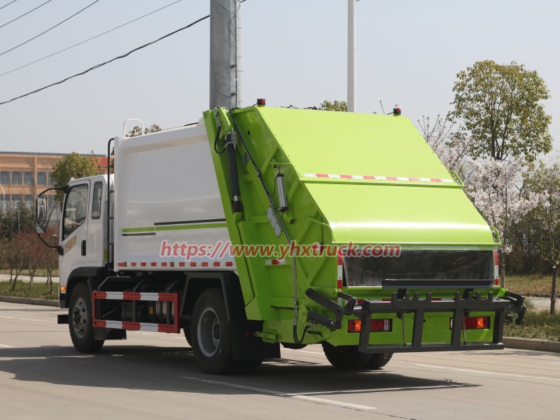 Hydraulic Garbage Compactor Truck
