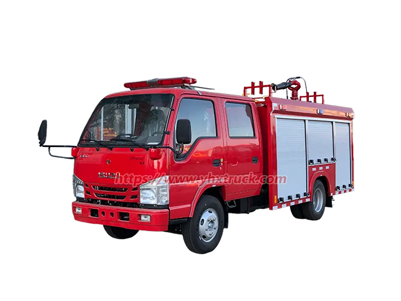 ISUZU 4x2 100P Foam Fire Truck
