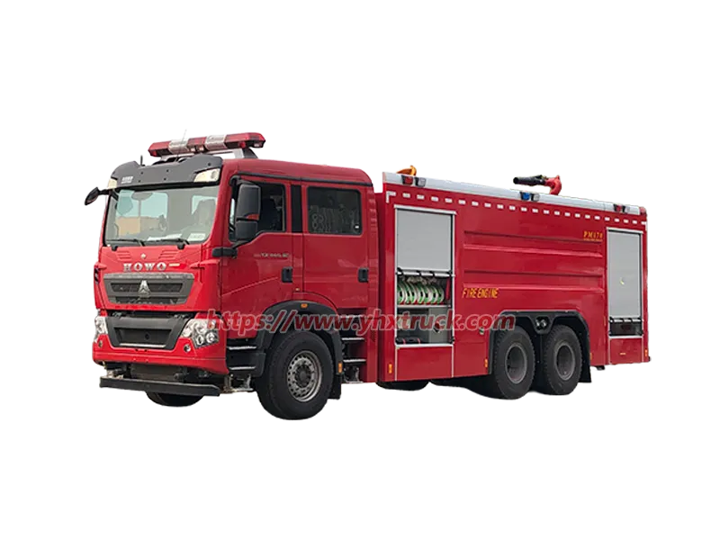 SINOTRUK HOWO  6&times;4 (TX)  Water Tank Fire Pumper