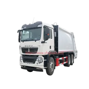 Heavy Duty SINOTRUK 20 Cubic Meter Refuse Stacking Truck for Urban Sanitation