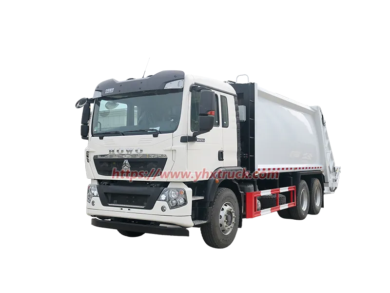 Heavy Duty SINOTRUK 20 Cubic Meter Refuse Stacking Truck for Urban Sanitation