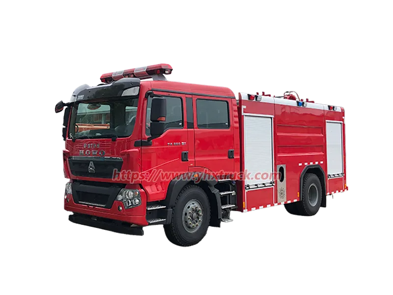 SINOTRUK HOWO 4&times;2 (TX)  Foam Fire Truck 