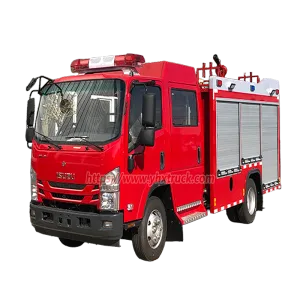 ISUZU 4x2 100P Water Tank Fire Truck