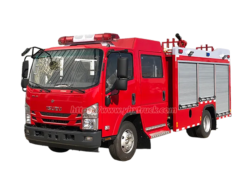 ISUZU 4x2 100P Water Tank Fire Truck
