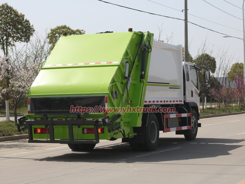 Hydraulic Garbage Compactor Truck