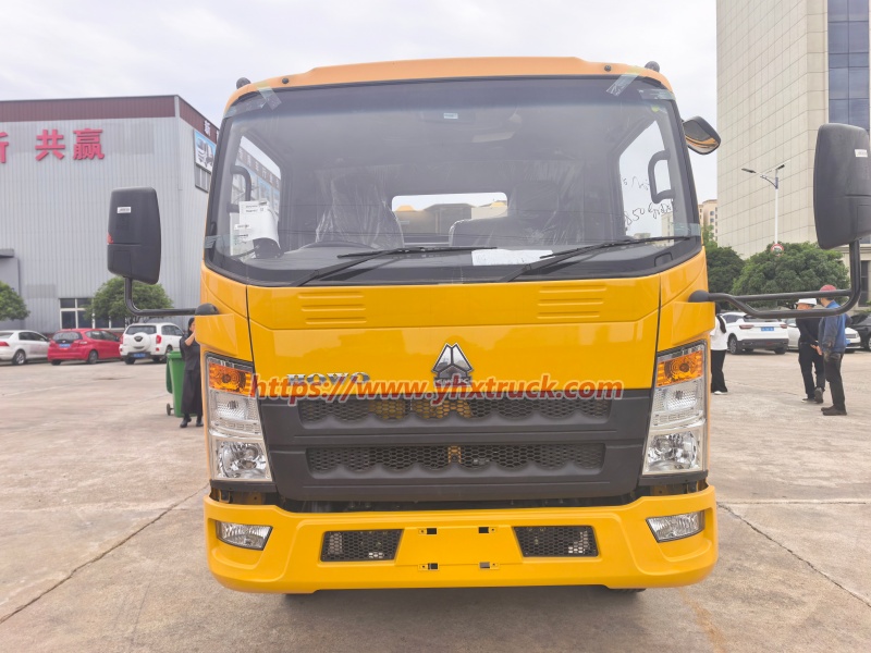 right-hand drive waste collection truck