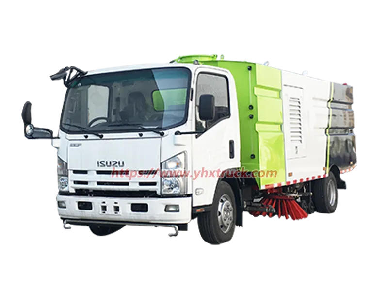 6CBM ISUZU 700P Light Duty Street Sweeper Truck