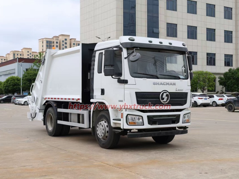 Hydraulic Rear Loader Garbage Truck
