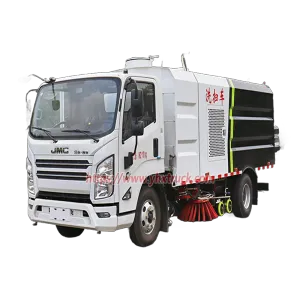 JMC Washing and Sweeping Truck, 5.5CBM Euro 5 Light Duty Road Cleaning Truck