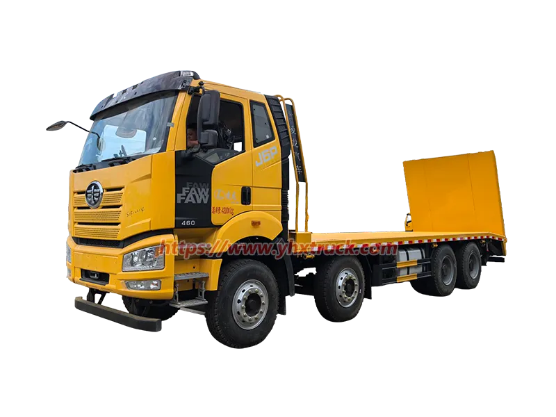 Faw 8&times;4 wrecker Flatbed Truck