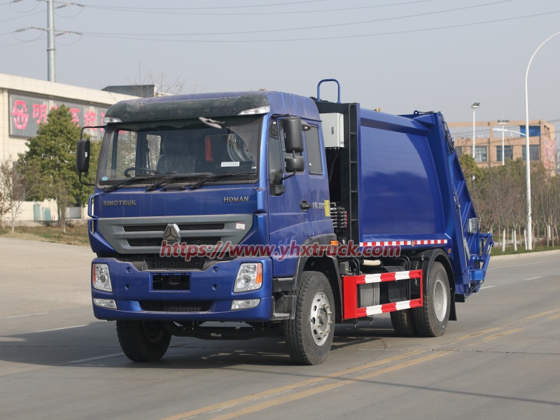 waste management truck