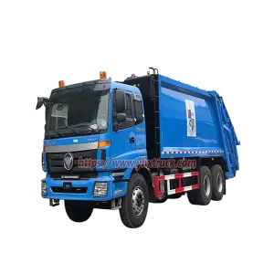 Heavy Duty FOTON AUMAN 6x4 20m&sup3; Hook Arm Compactor Garbage Truck