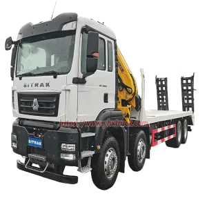 ITRAK G7 8&times;4 heavy-duty Flatbed Truck