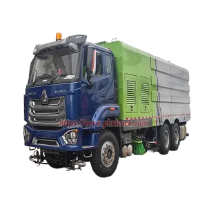 SINOTRUK HOWO 6&times;4 Washing & Sweeping Truck