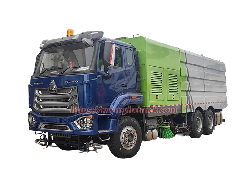SINOTRUK HOWO 6&times;4 Washing & Sweeping Truck