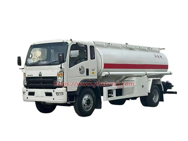 HOWO 4&times;2 2-Axle 10m&sup3; Fuel Tank Truck