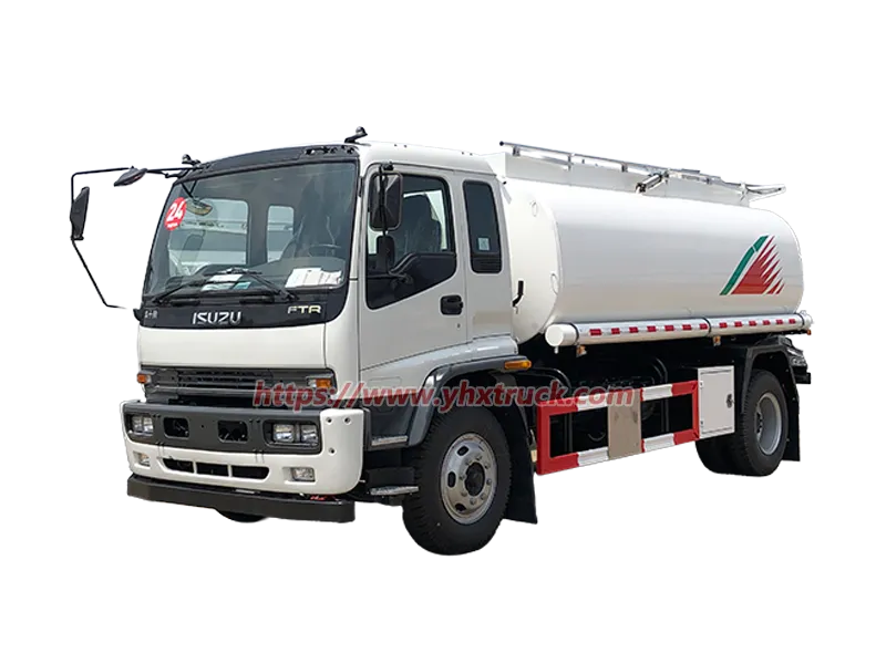 Left Hand Drive 4&times;2 Isuzu FTR 15CBM Refueler