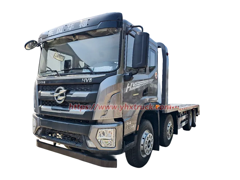 Dongfeng 8&times;4Flatbed Truck 8&times;4 Axle Layout