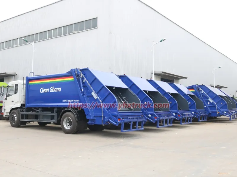 	Dongfeng 20m&sup3; Compactor Garbage Trucks Shipped to Ghana on May 20, 2026 to Boost the "Clean Ghana" Campaign