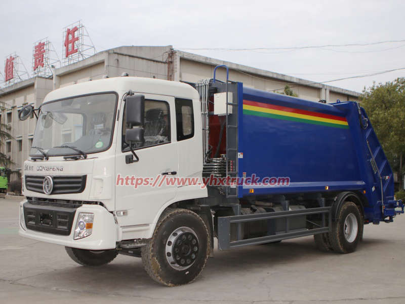 municipal waste compactor truck