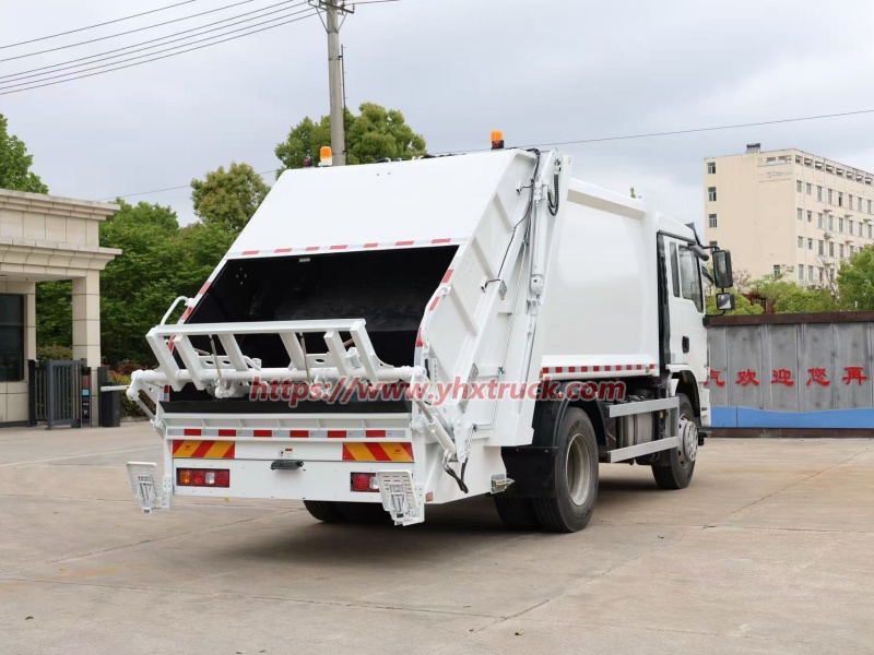 Hydraulic Rear Loader Garbage Truck