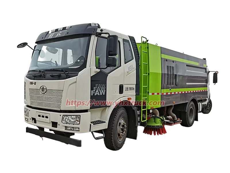 FAW 4700 Medium Duty Road Sweeper Truck for Sale