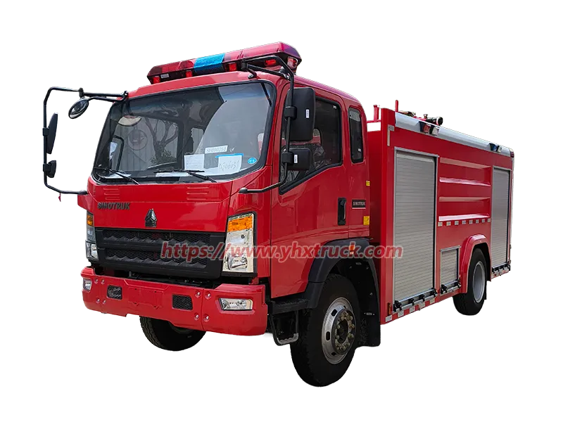 SINOTRUK HOWO  4x2 Fire Fighting Truck