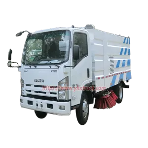ISUZU 600P Light Duty Road Sweeper Vehicle