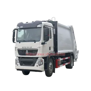 SINOTRUK 12m&sup3; Hydraulic Waste Compactor Truck for Urban Waste Disposal