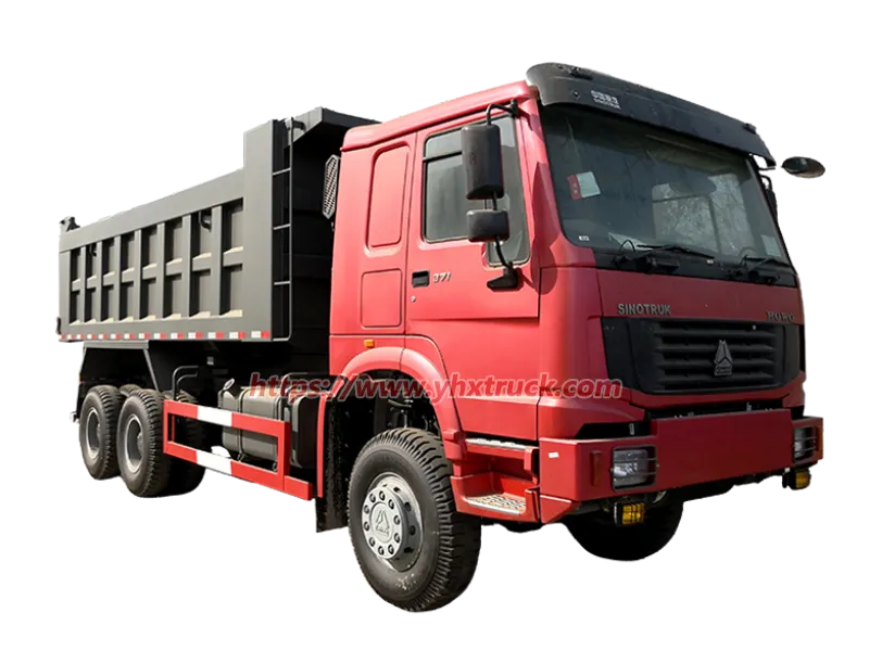 SINOTRUK HOWO 371 HP6&times;6  dump Truck