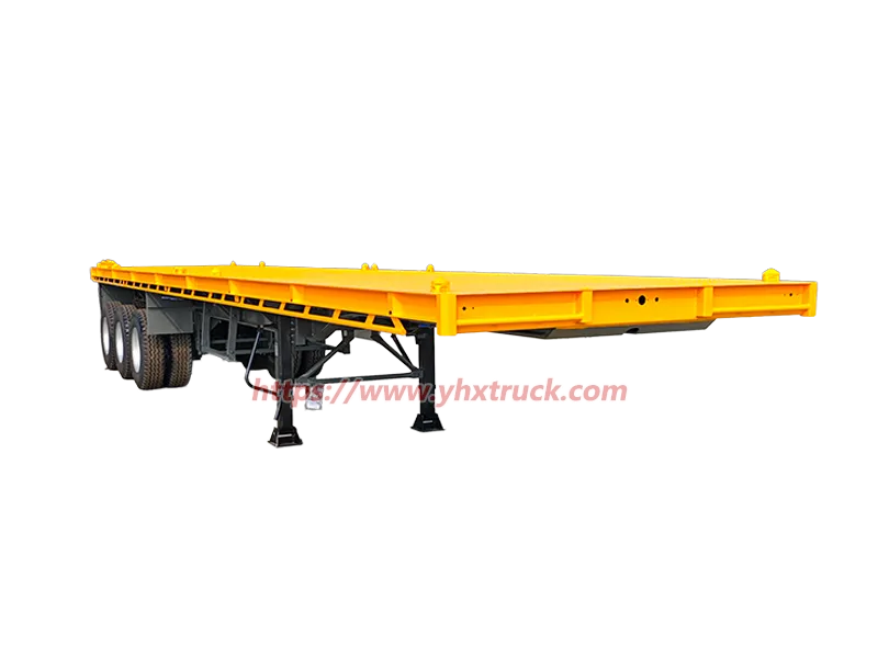 3 Axle Low Bed Semi Trailer
