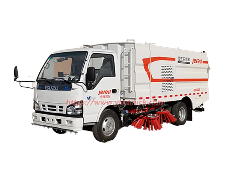 ISUZU 600P municipal sweeper truck (6CBM)