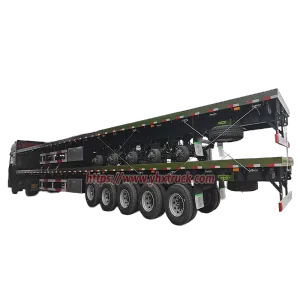 5 Axles Flatbed semi-trailer