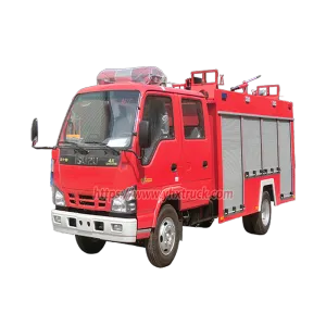 ISUZU 4x2 600P Water Tank Fire Truck 