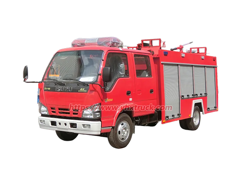 ISUZU 4x2 600P Water Tank Fire Truck 