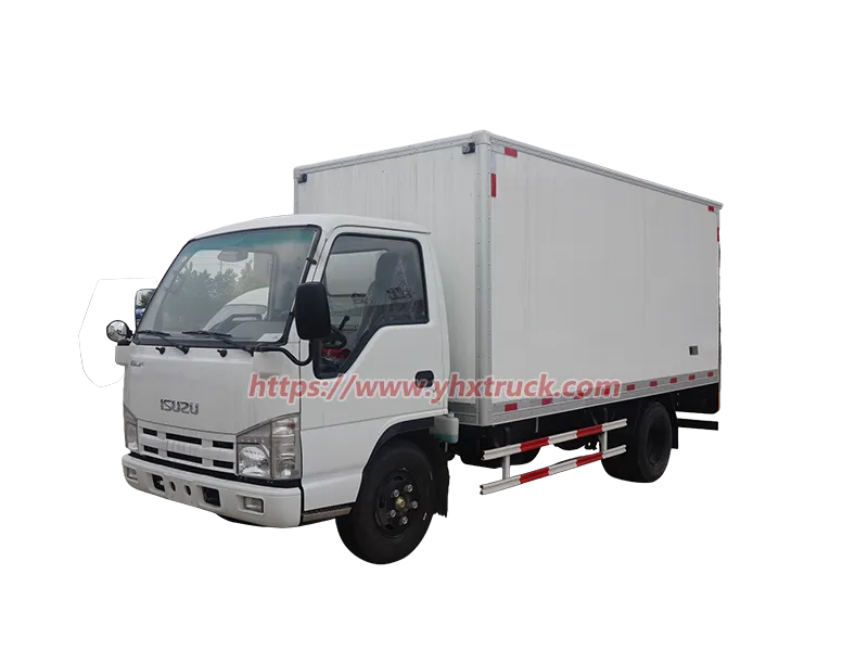 4&times;2 ISUZU 100P LHD Reefer Truck