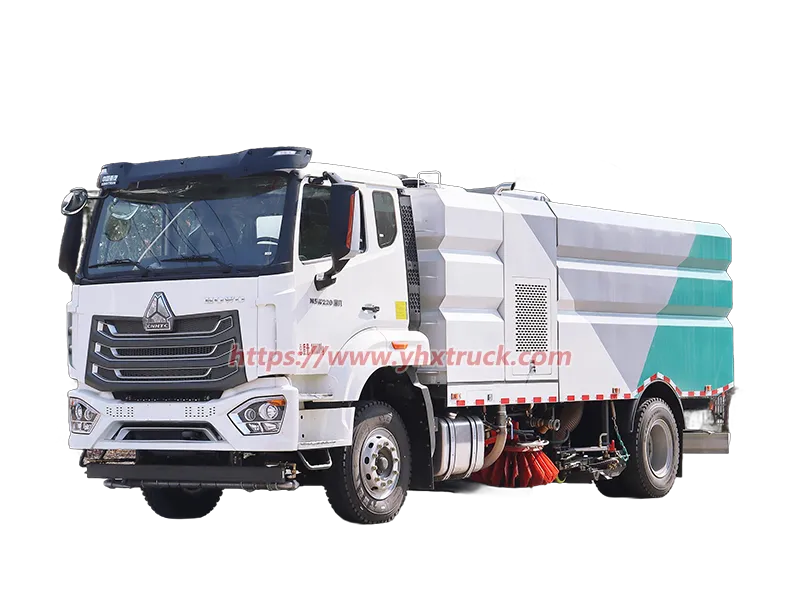 SINOTRUK HOWO Medium Duty Road Sweeper Truck for Sale