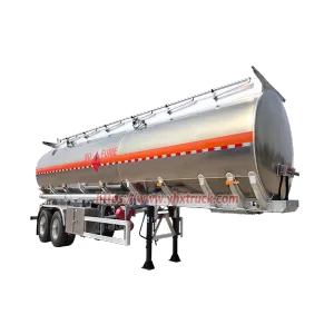2-Axle Aluminum Alloy Semi-trailer